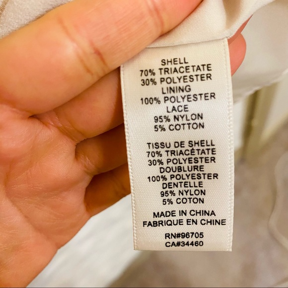 Rebecca Taylor Crepe Lace top NWT - Picture 6 of 6